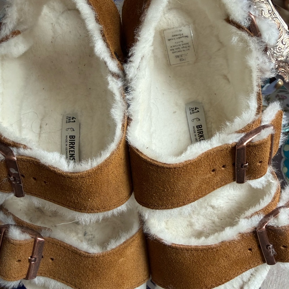 Birkenstock Milano Suede Shearling 41 - Picture 3 of 5